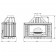 Каминная топка Laudel 850 Horizontal с шибером