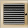 Решетка Kratki позолота 22/22 с жалюзями