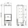 Каминная топка Nordica Monoblocco 500 Angolo