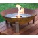 Биокамин Ecosmart Fire DISH BLACK/CORETEN