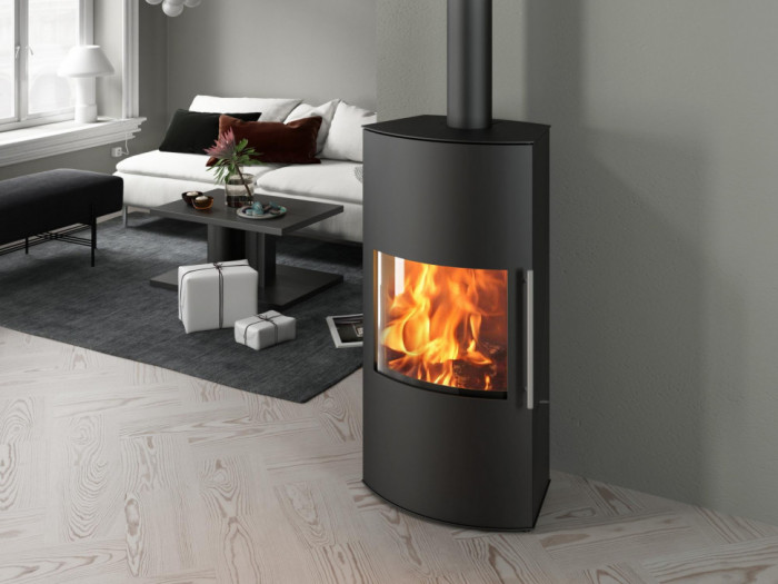 Печь-камин EMBER Гордана 480 L чёрный