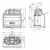 Каминная топка Dovre 2180 CBS/B